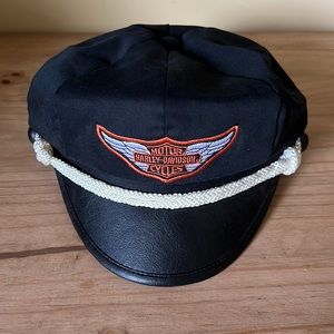 Classic Harley Davidson Motorcycle Cap Medium